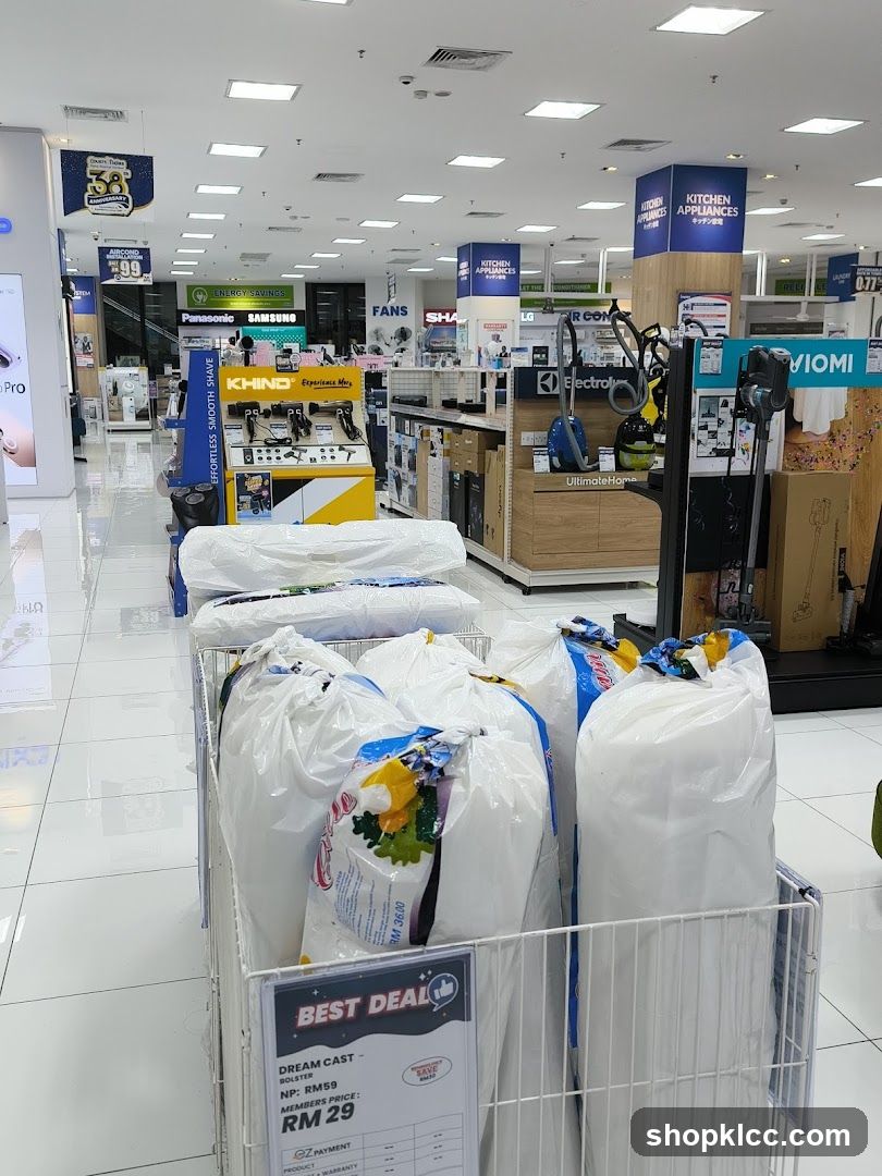 Electronics Store Interior Display