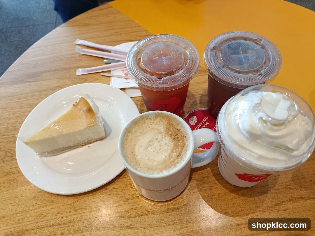Coffee and Cheesecake