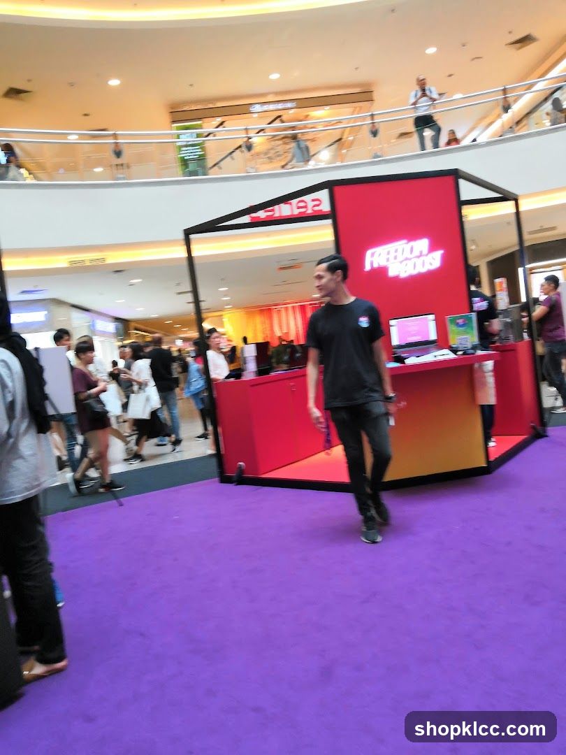 Promotional Booth in Mall