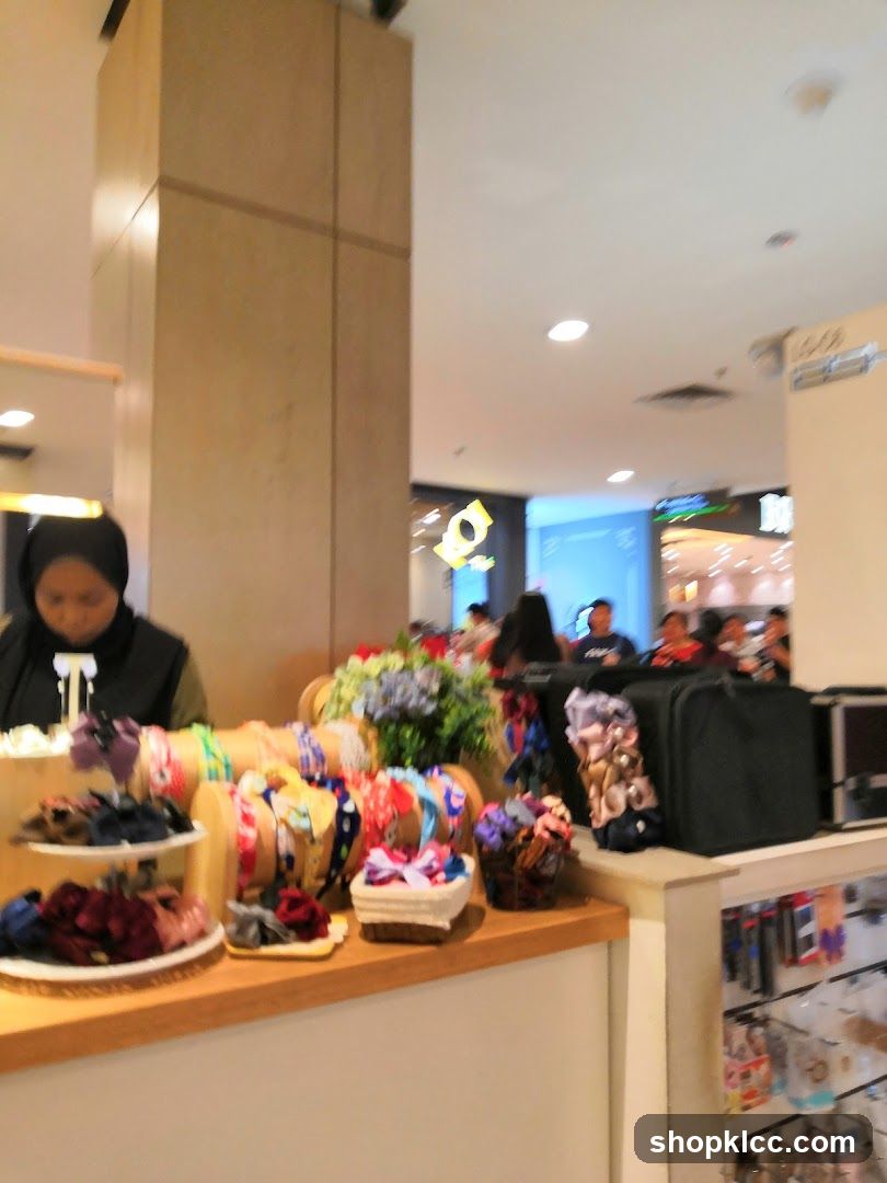 Hair Accessories Display