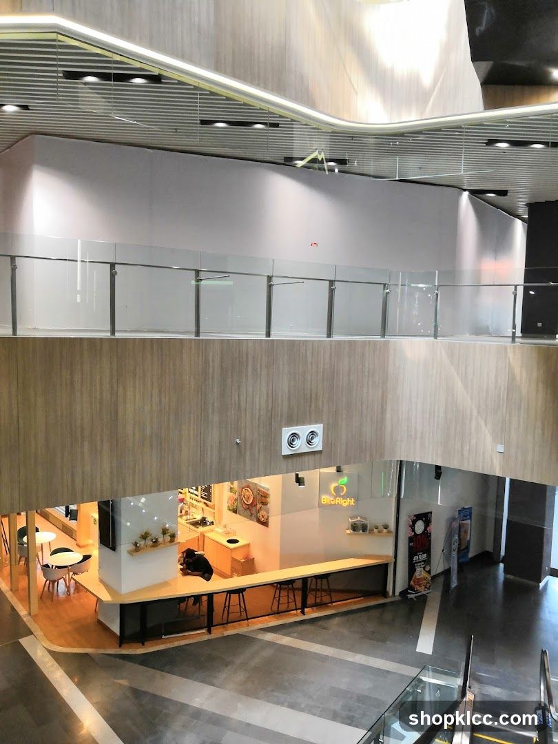 Modern Interior with Food Stall