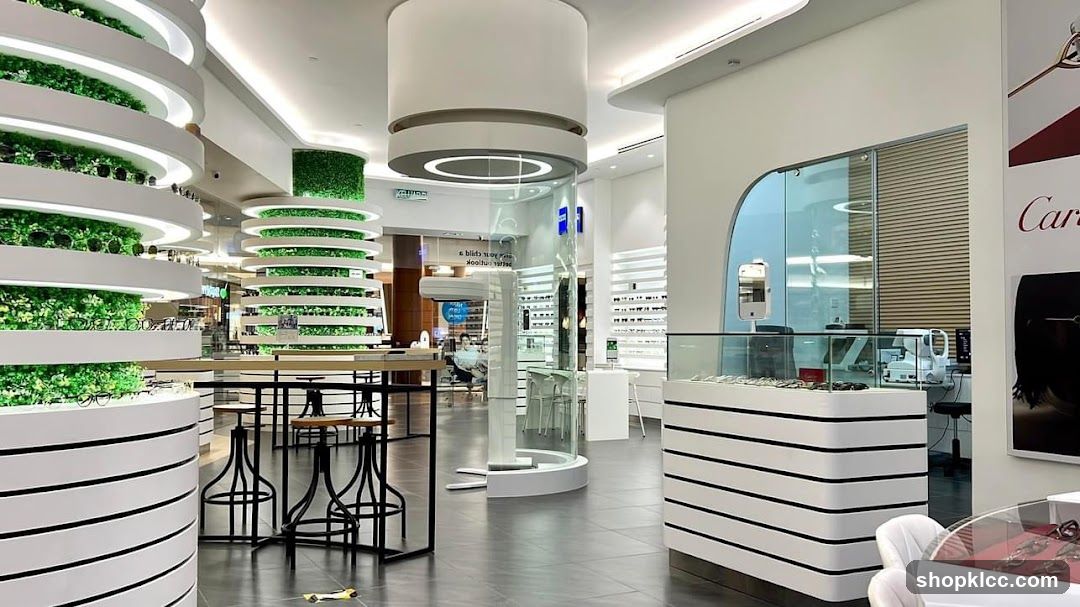 Modern Eyewear Store Interior