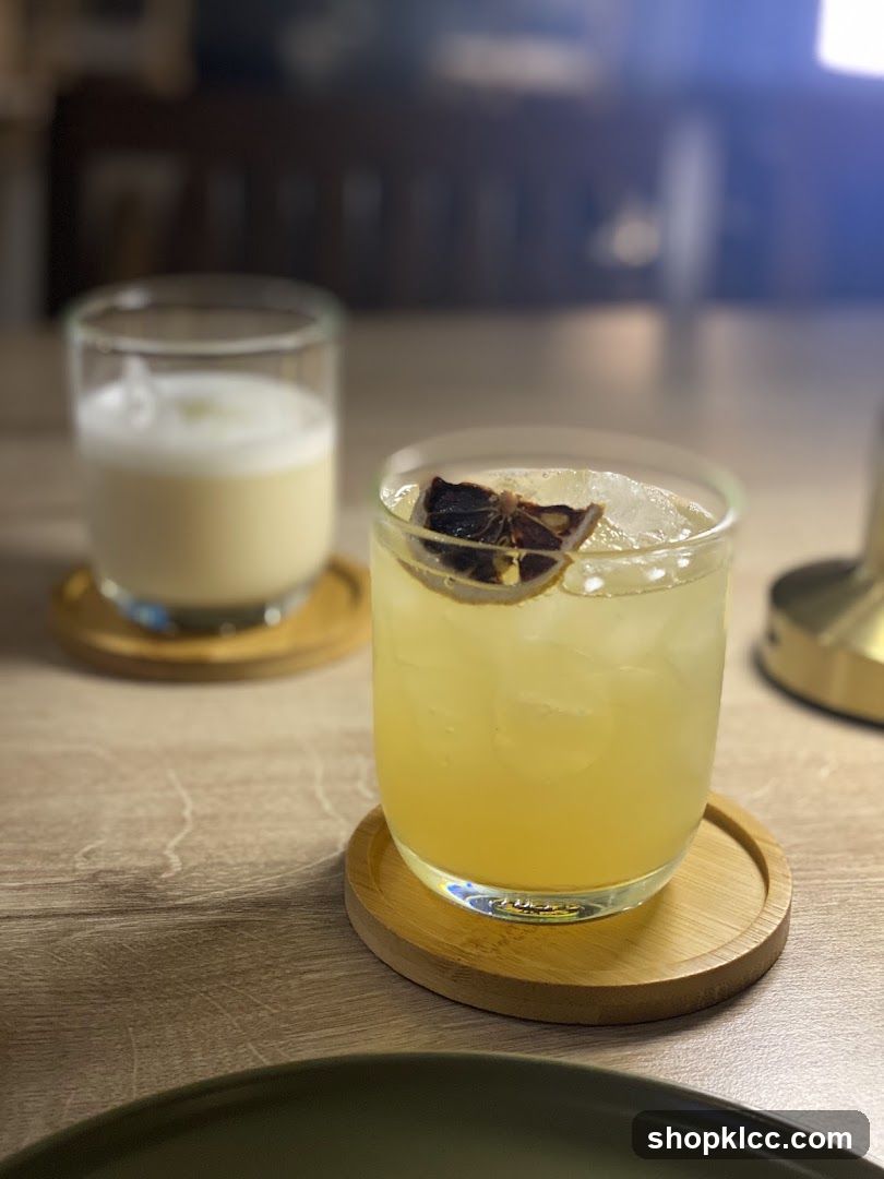 Two Cocktails on Coasters