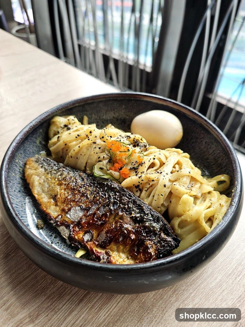 Fish and Noodles Dish