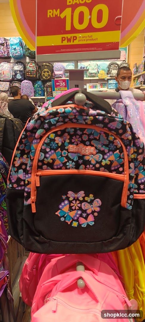 Backpacks on Display