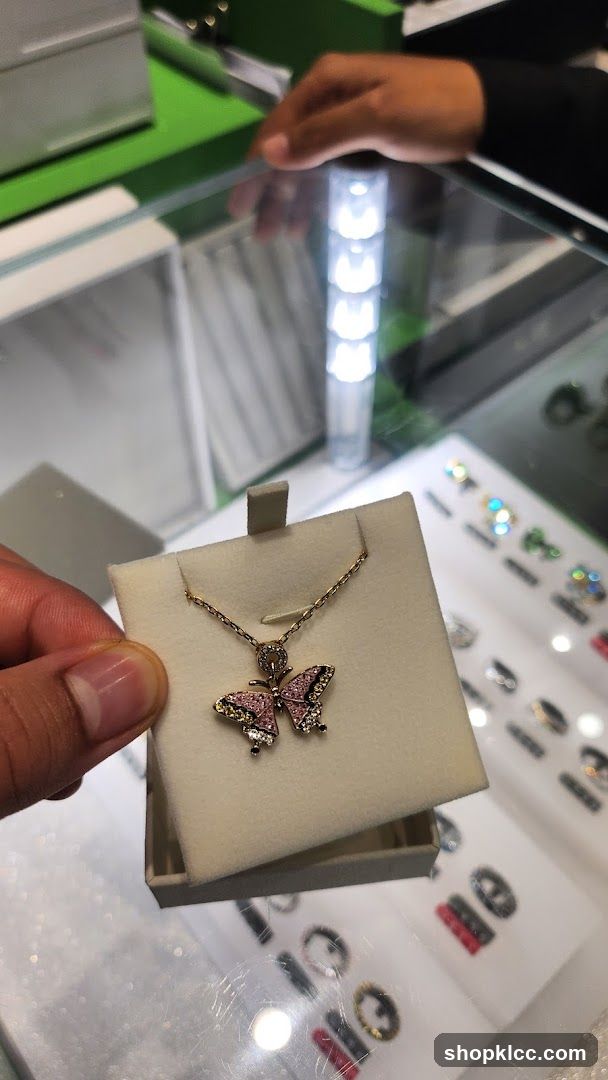 Butterfly Necklace Display