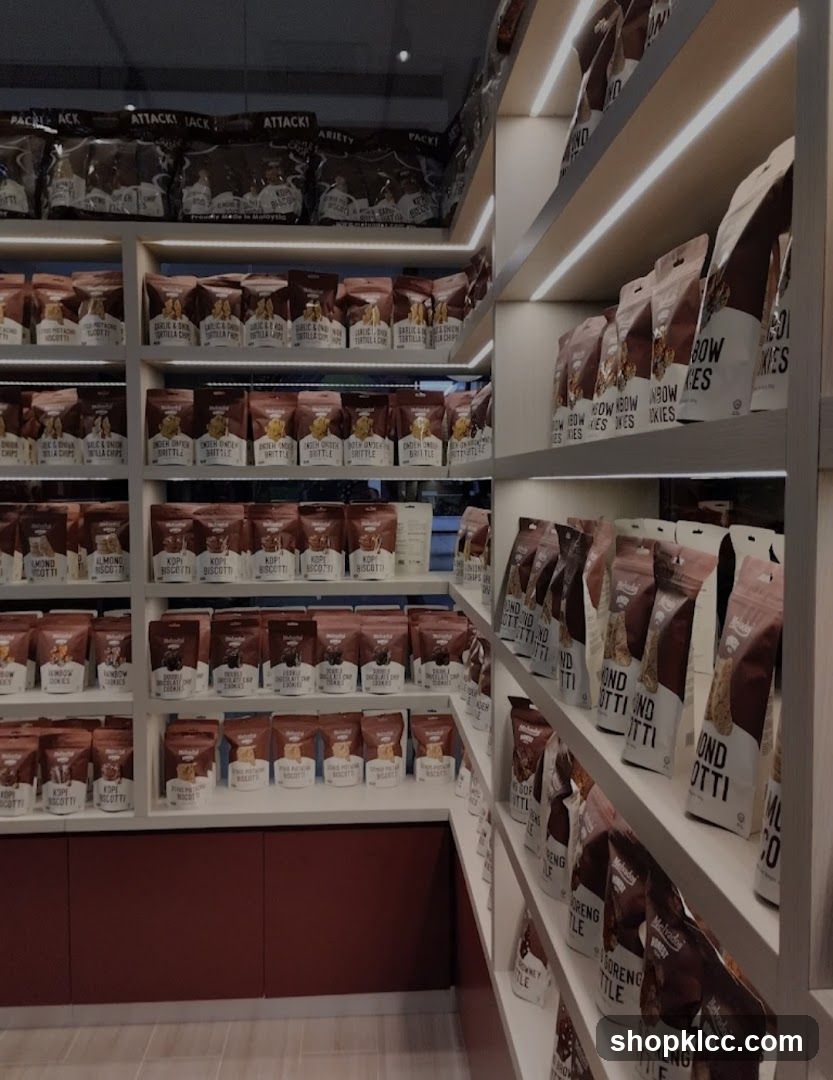 Snack Store Shelves