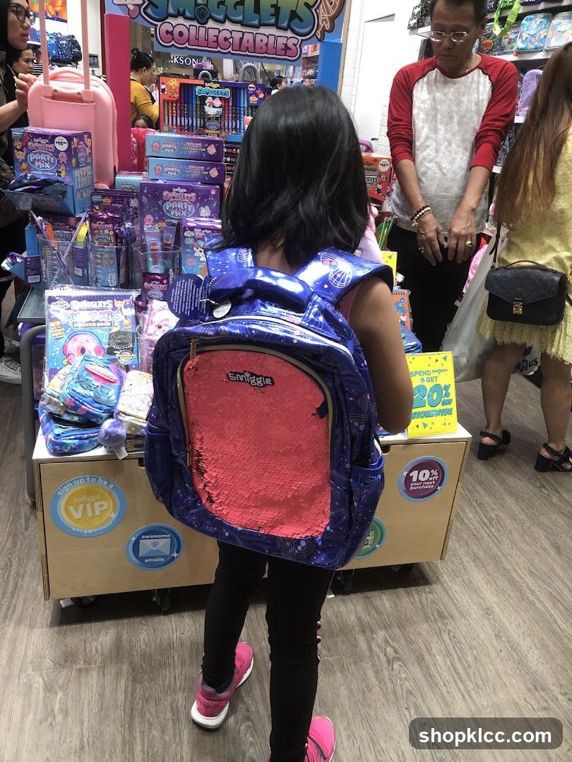 Smiggle Collectables Display