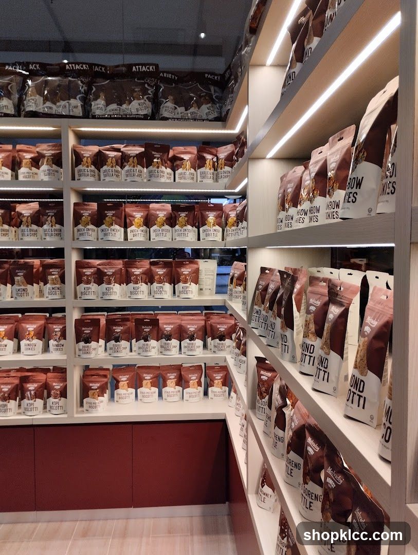 Snack Store Shelves