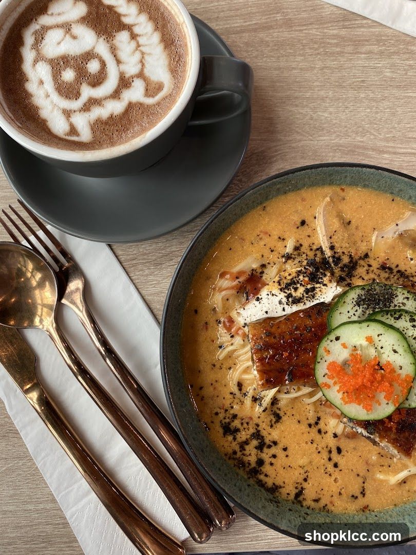 Noodle Soup and Coffee