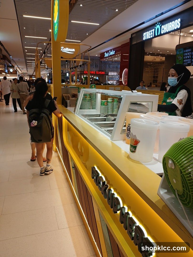 Food court counter