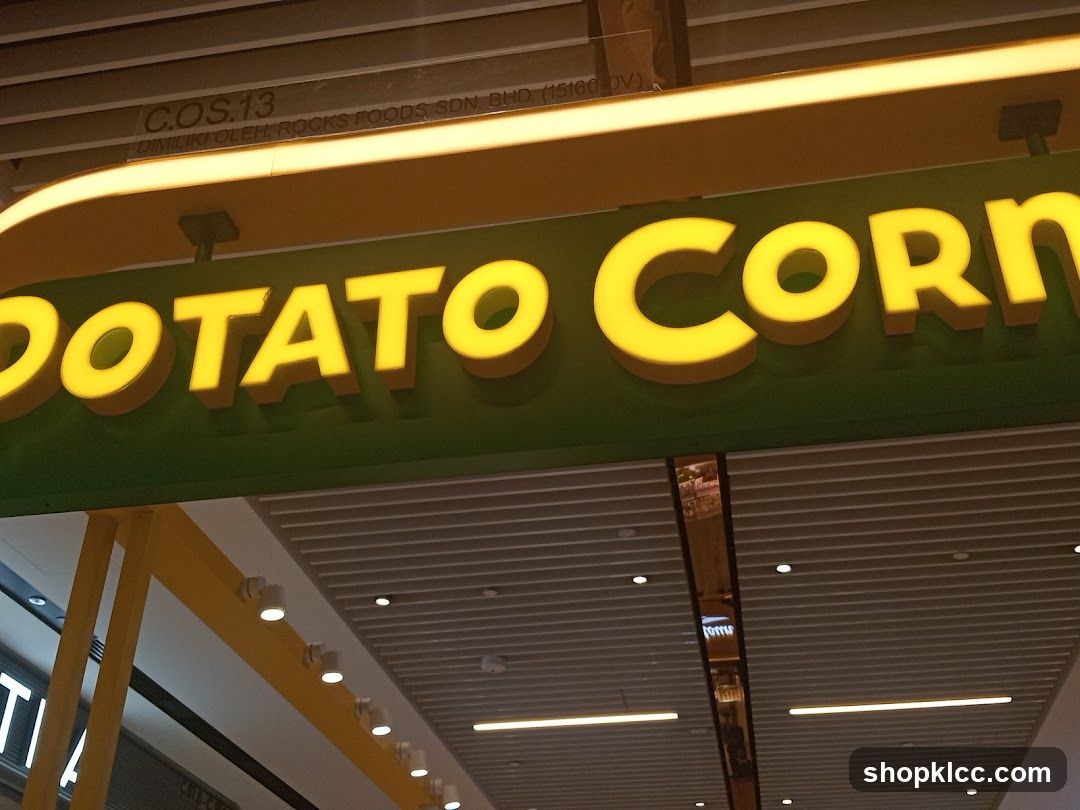 Potato Corn Sign