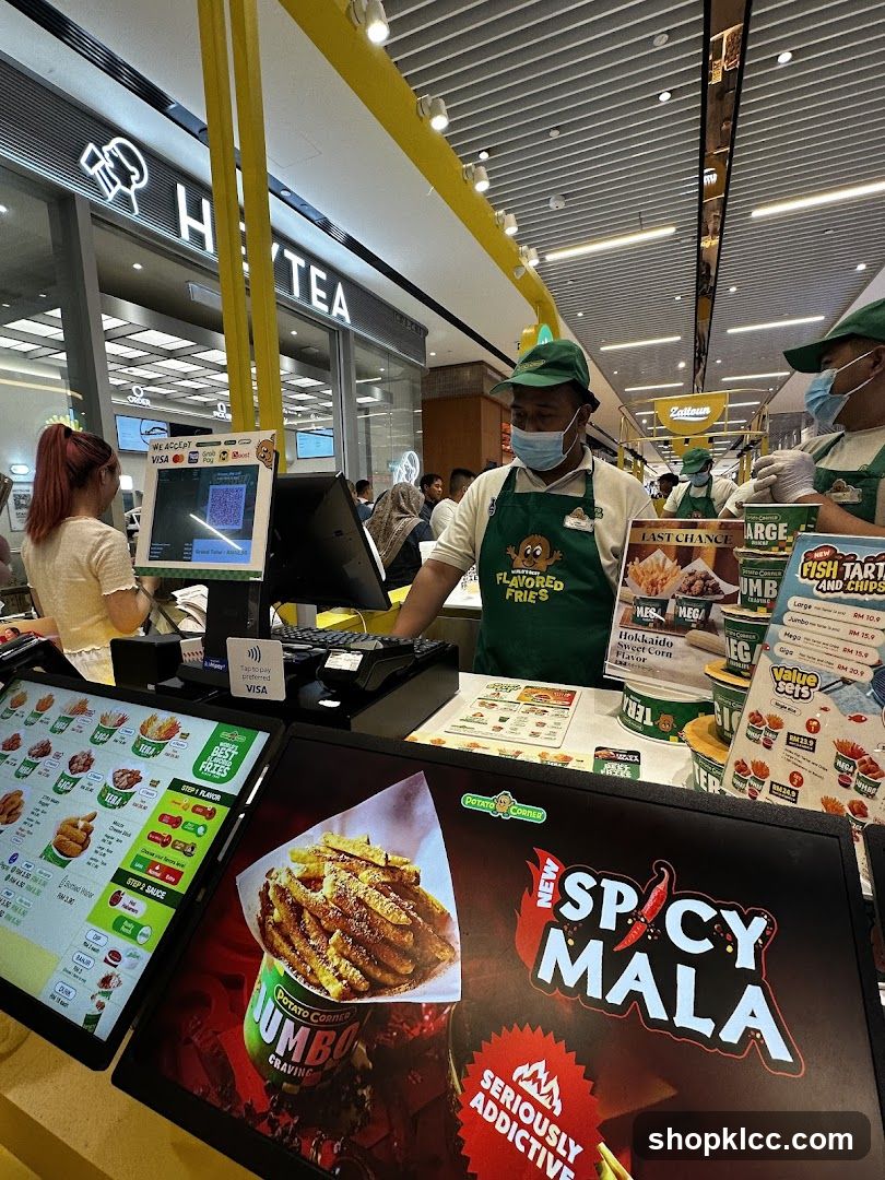 Potato Corner Counter