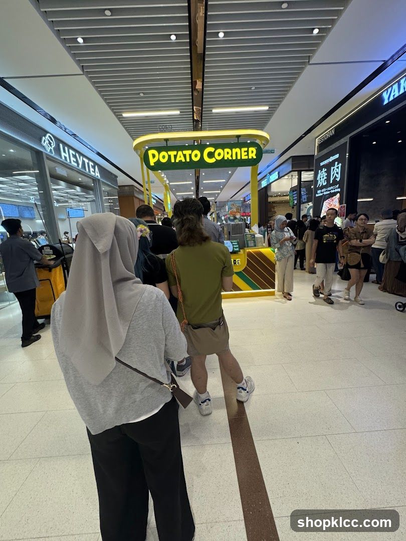 Potato Corner Stall in a Mall