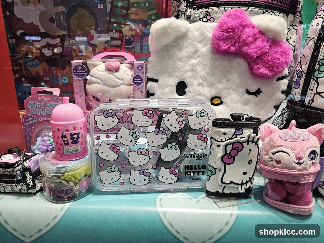 Hello Kitty and Smiggle Merchandise