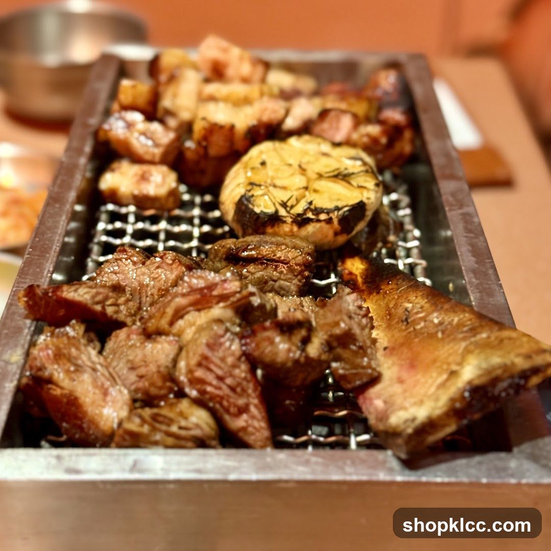 Grilled Meats and Garlic
