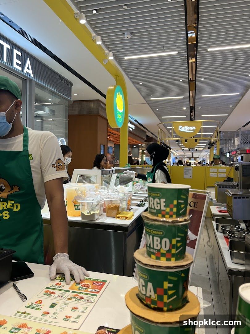 Fast Food Counter