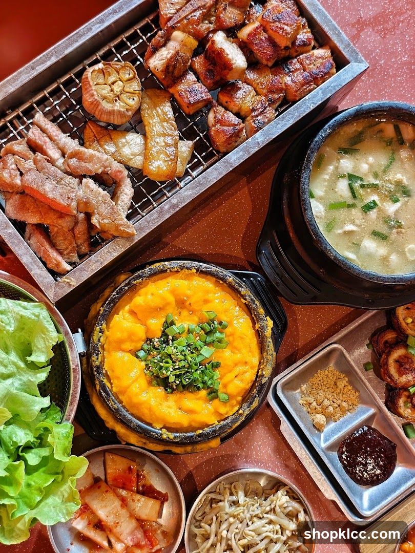 Korean BBQ Spread