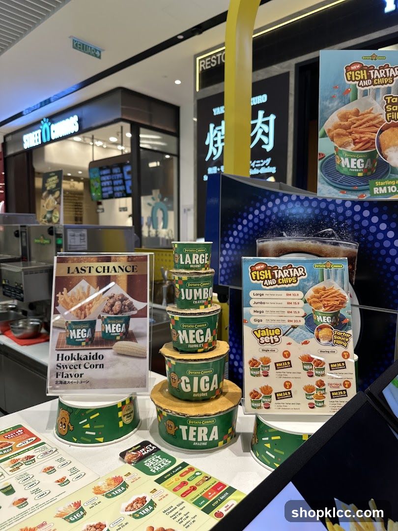 Potato Corner Display