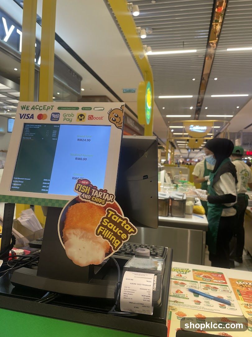 POS System and Menu Display