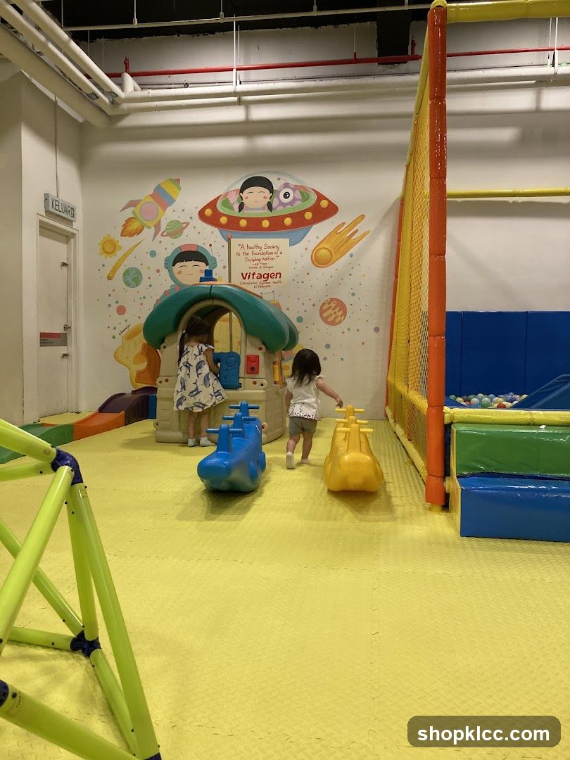 Indoor Play Area with Children