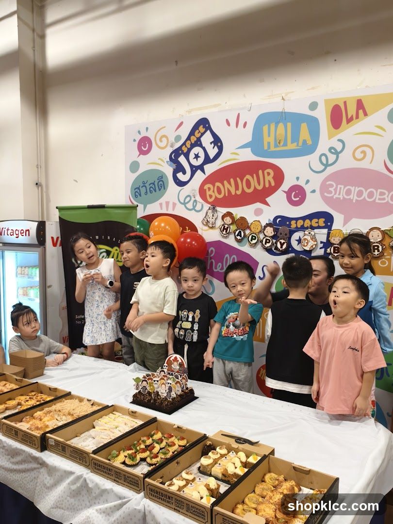 Children's Party with Dessert Table