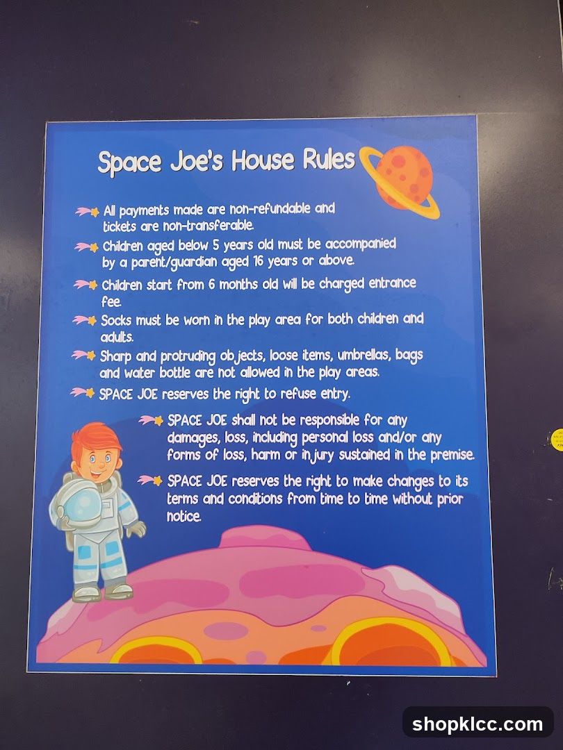 Space Joe's House Rules