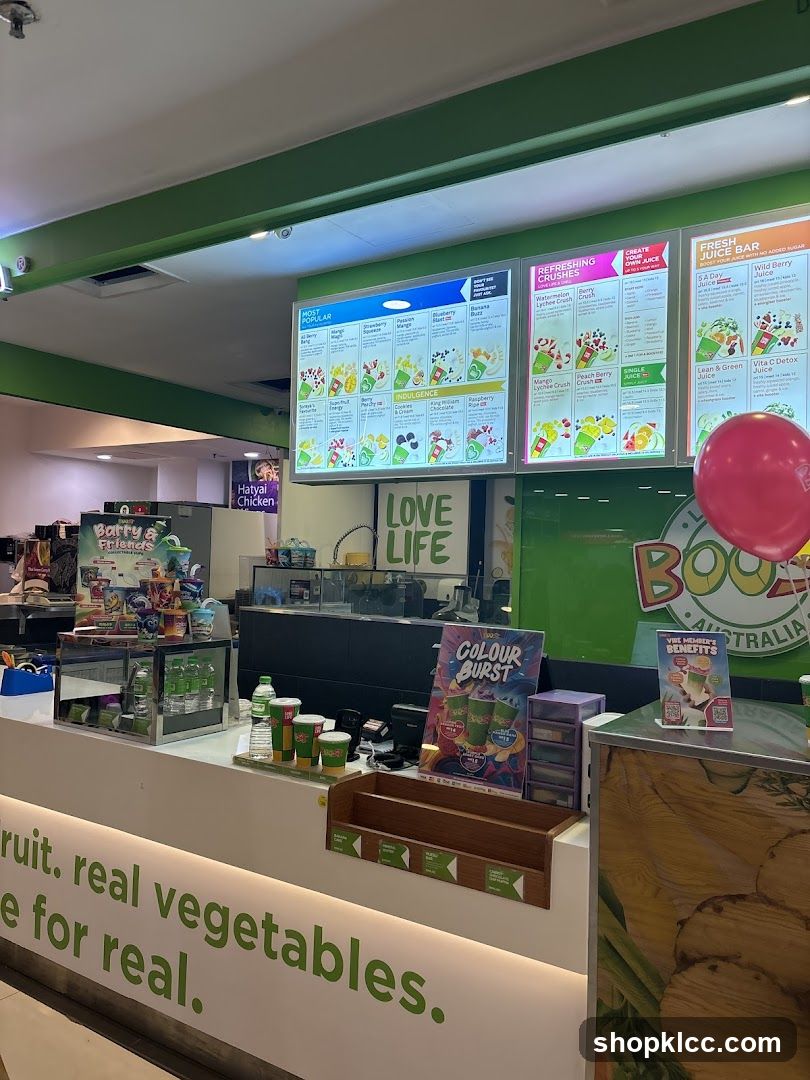 Juice Bar Interior View