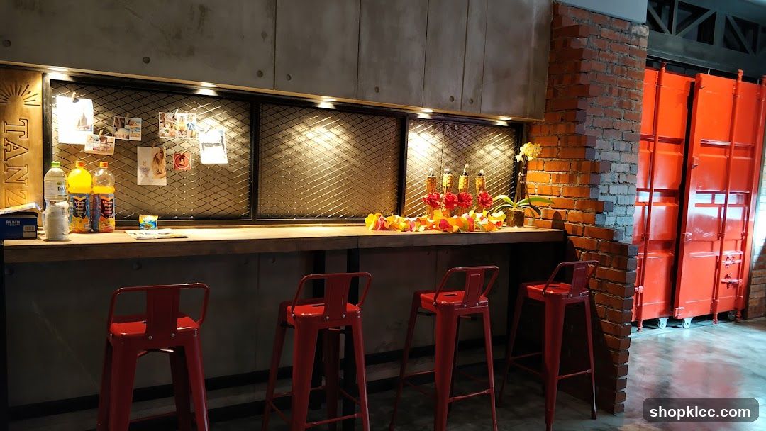 Industrial Bar Interior