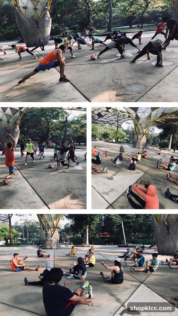 Outdoor Group Fitness Session