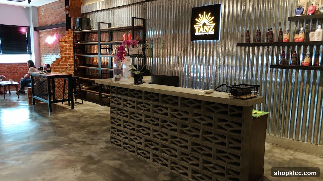 Interior of Tanz Coffee Shop