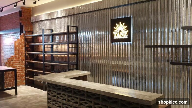 Interior of a modern shop or cafe