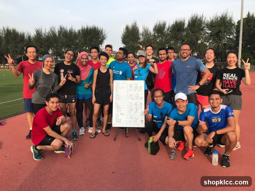 Group Photo on Running Track
