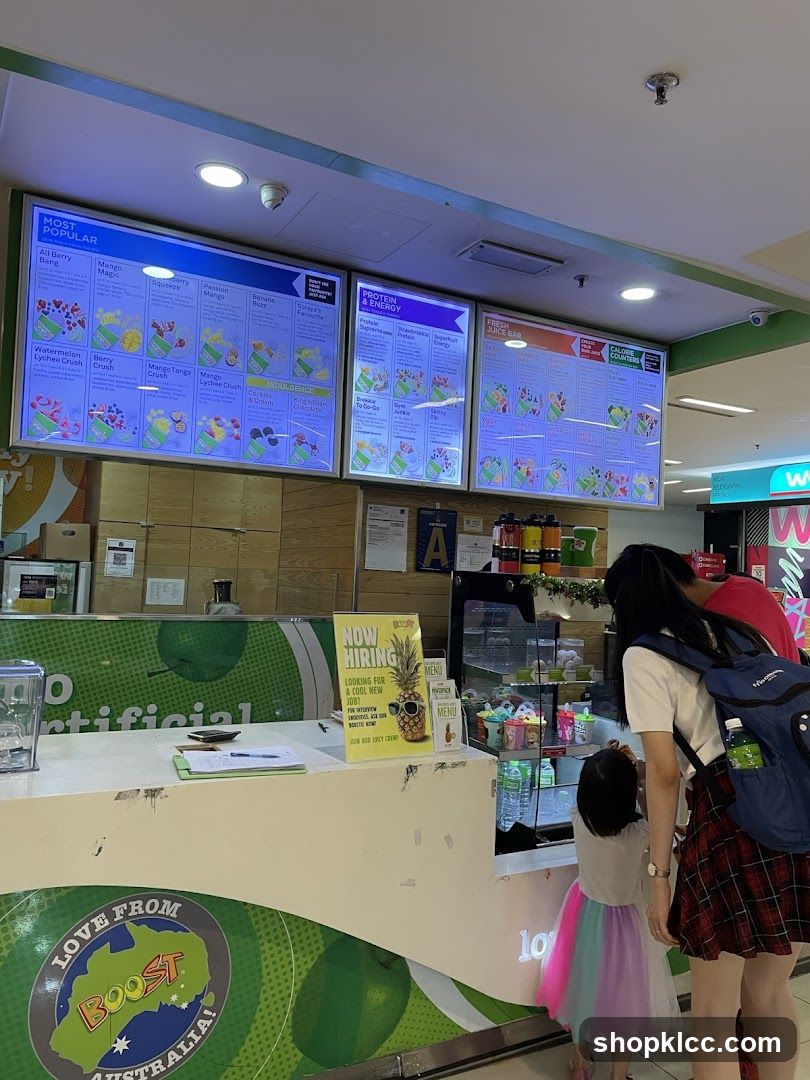 Smoothie Shop Interior