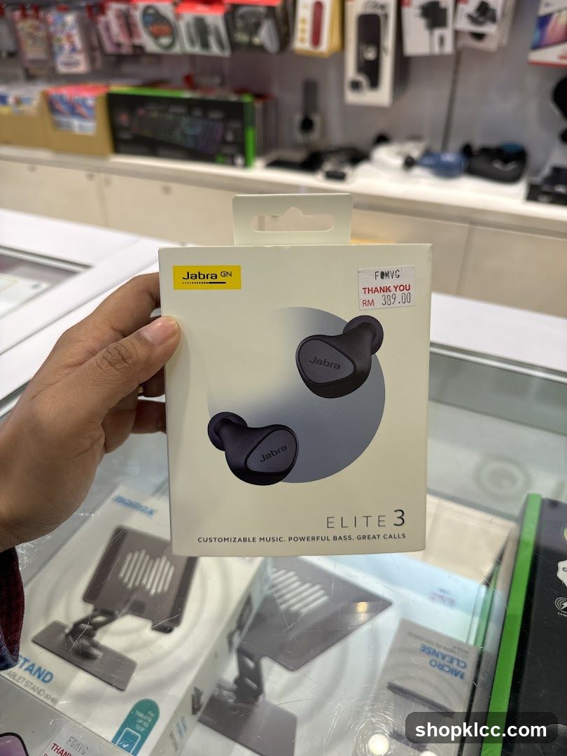 Jabra Elite 3 Earbuds Box