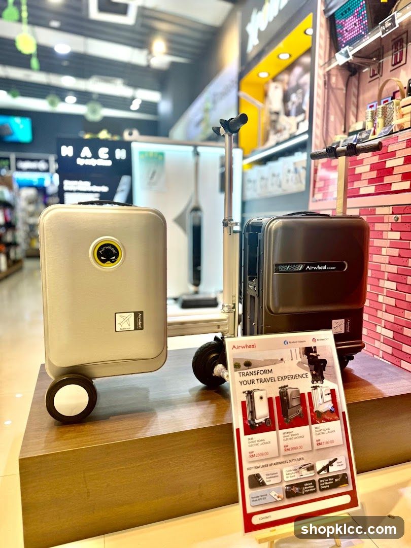Airwheel Luggage Display