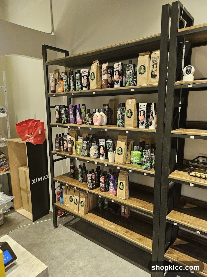 Interior Store Shelf Display