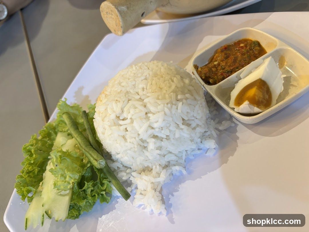 Rice with Side Dishes