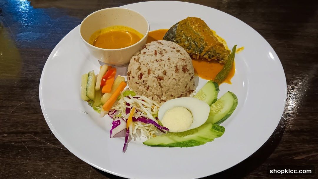 Fish Curry Rice Plate
