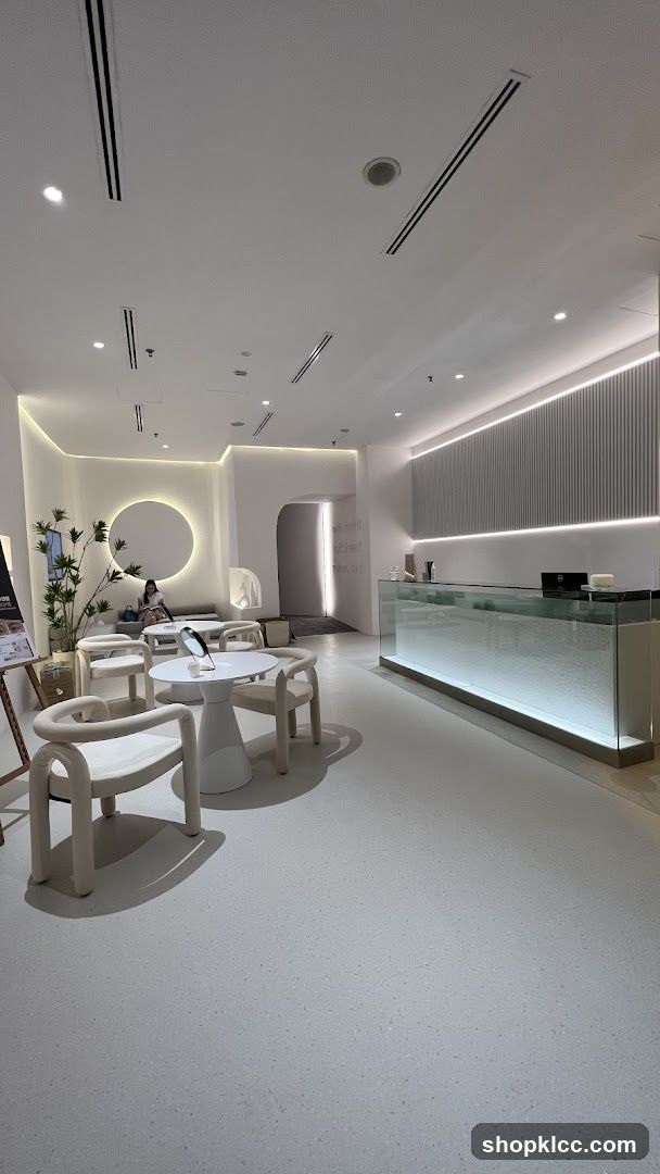 Modern Spa Waiting Area
