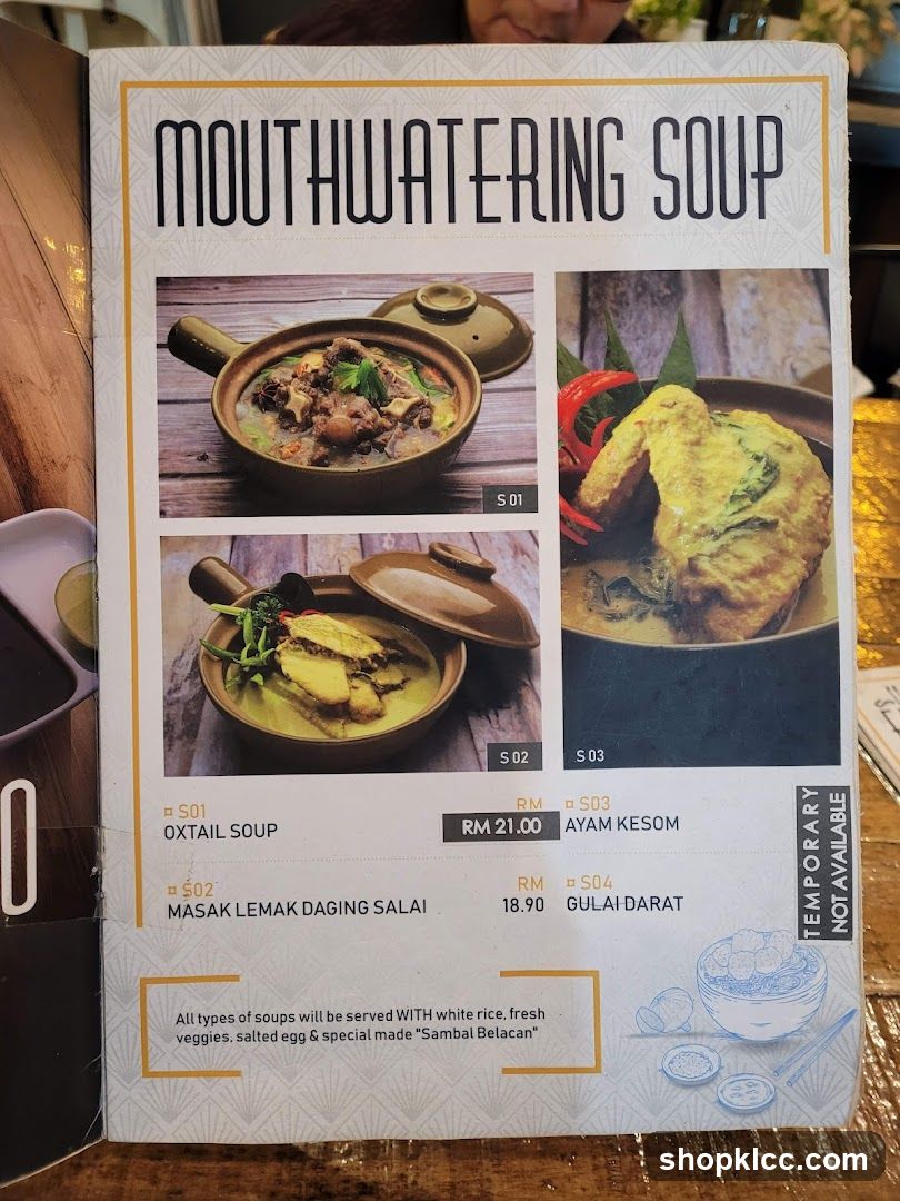 MOUTHWATERING SOUP