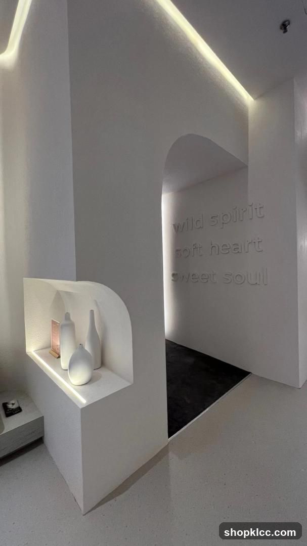 Interior design with decorative elements