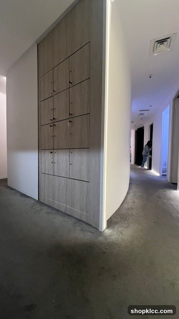 Hallway with Lockers