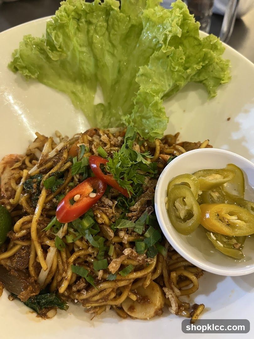 Noodles with Garnish