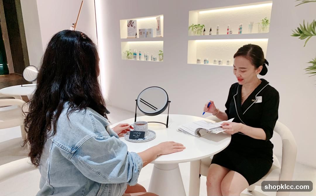 Consultation at a Skincare Clinic