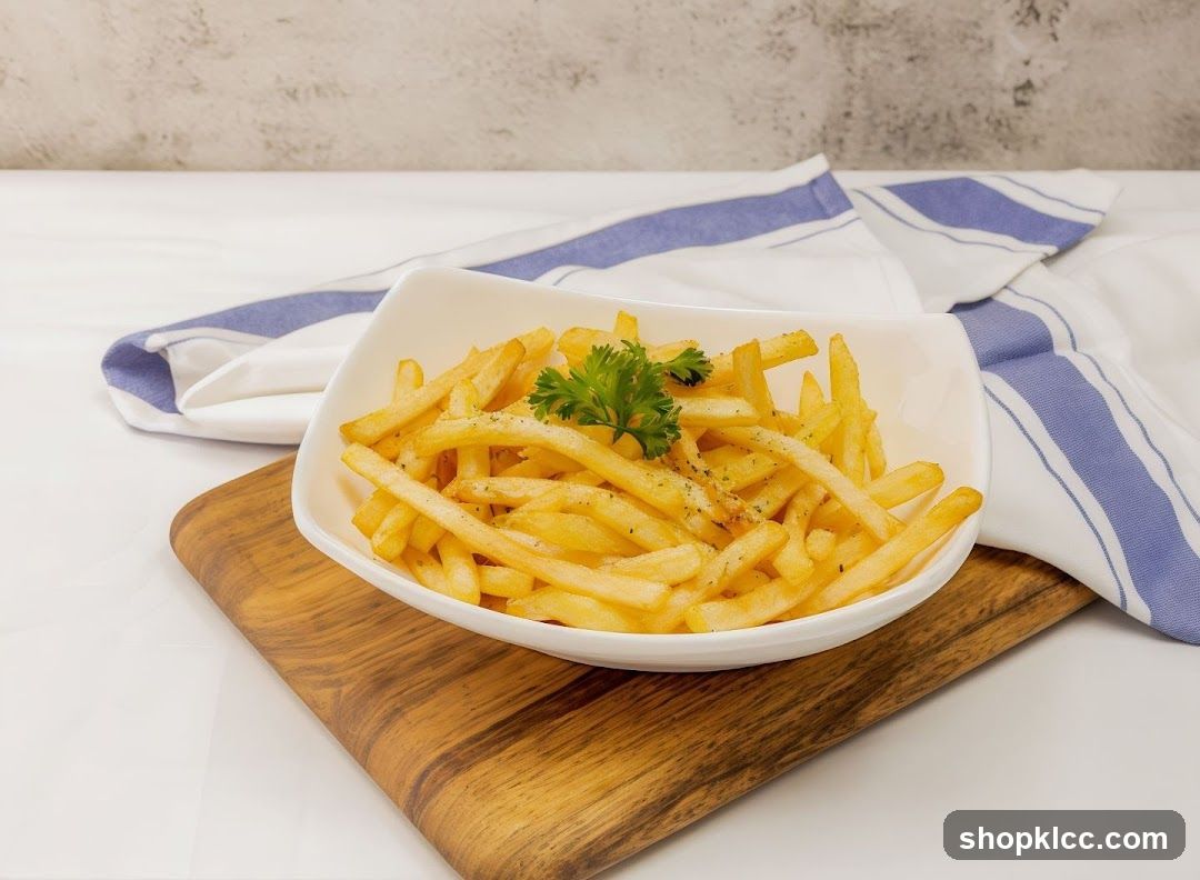 Fries with Parsley