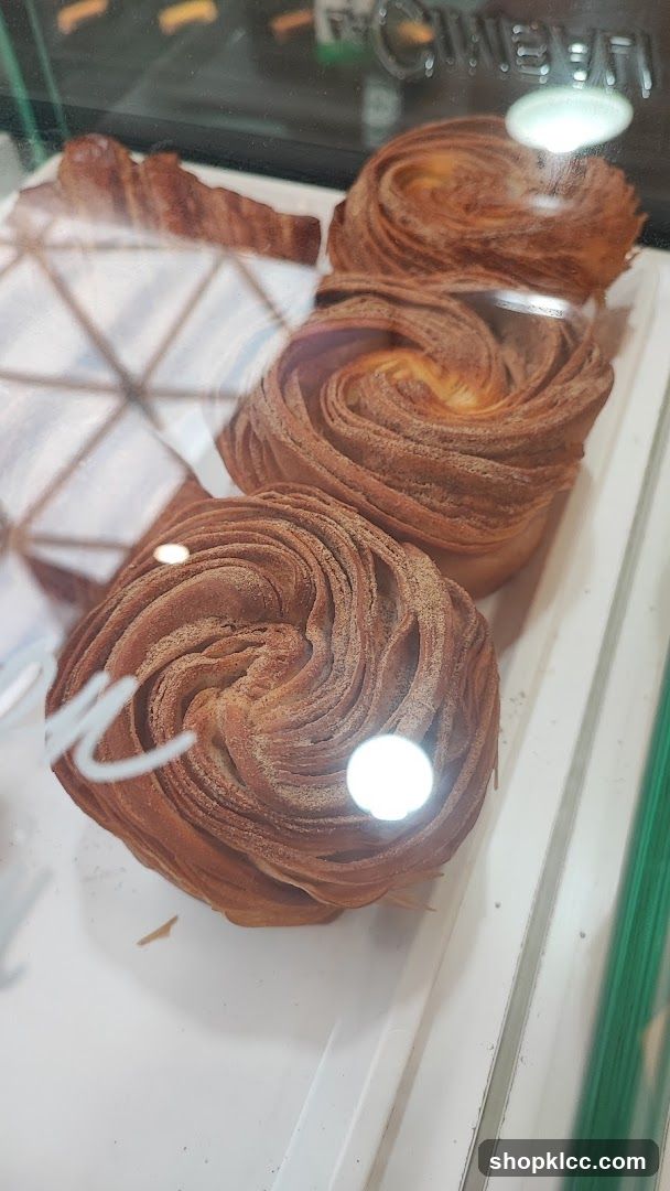Pastries in Display Case