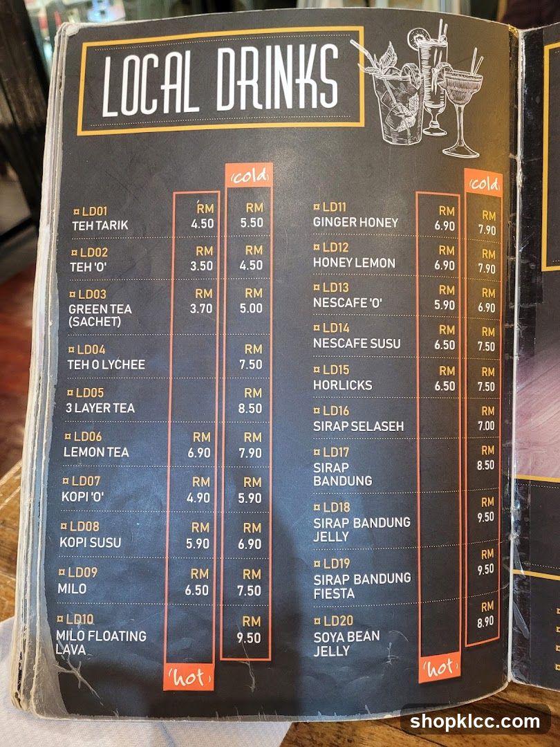 LOCAL DRINKS