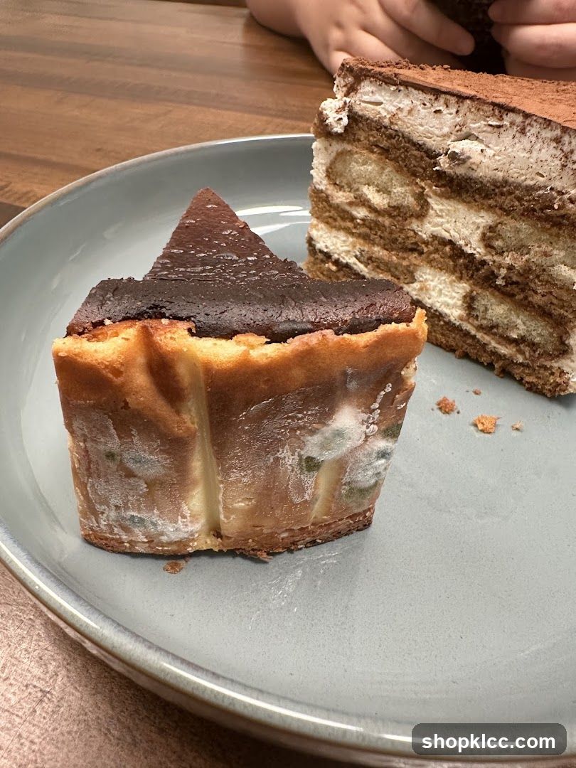 Cake Slices on a Plate
