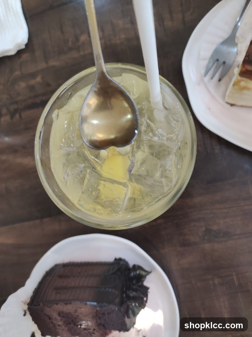 Dessert and Drink Table Setting